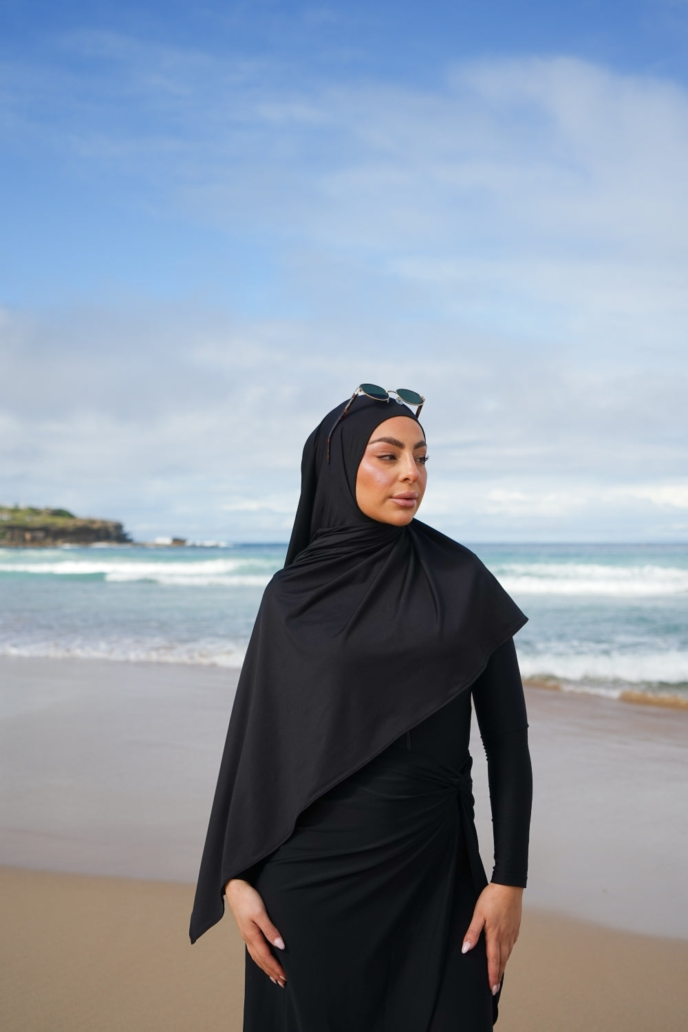ONYX HIJAB PRE STITCHED